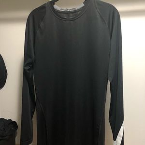 Nike pro long sleeve compression training shirt